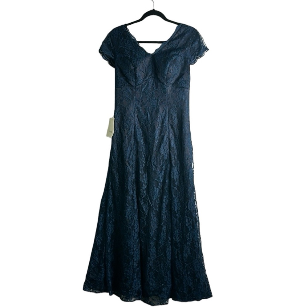 LT Lanting bride lace midi dress size 6 mash bride evening party